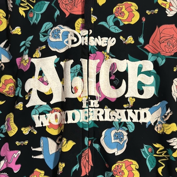 Disney Alice in Wonderland Zip Up hoodie - Picture 2 of 5